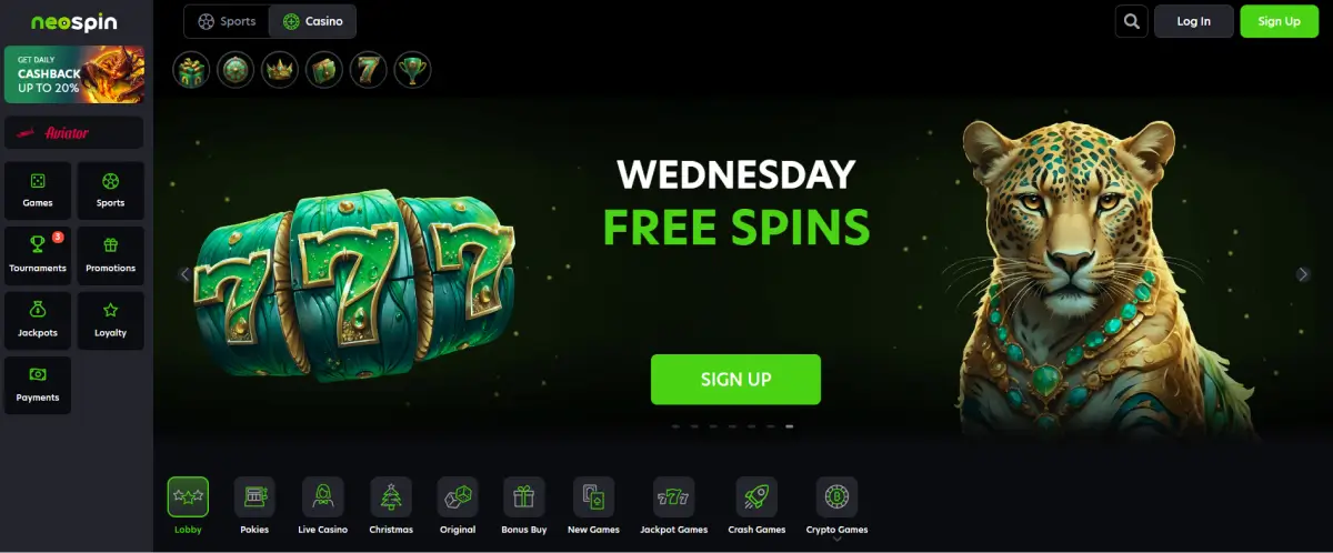 Wednesday free spins 