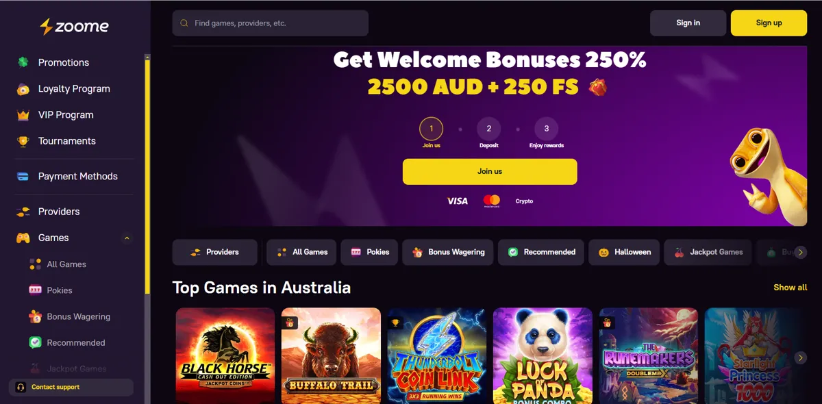 Zoome casino