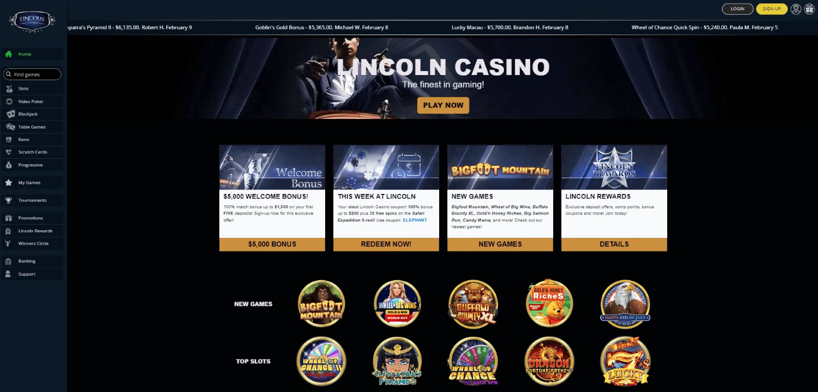 Lincoln casino